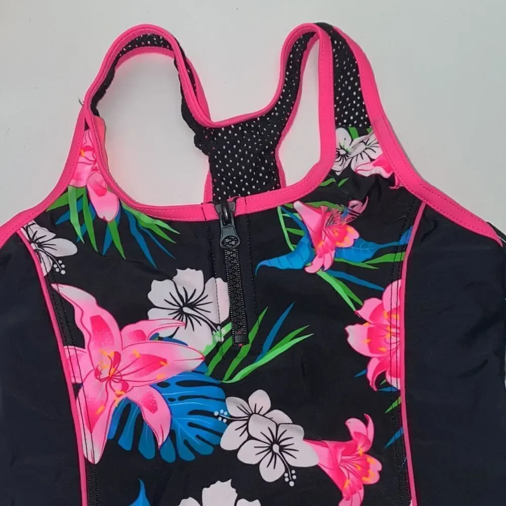 🔥🏖 Zeroposur swimsuit one piece News’s sz 8 kids